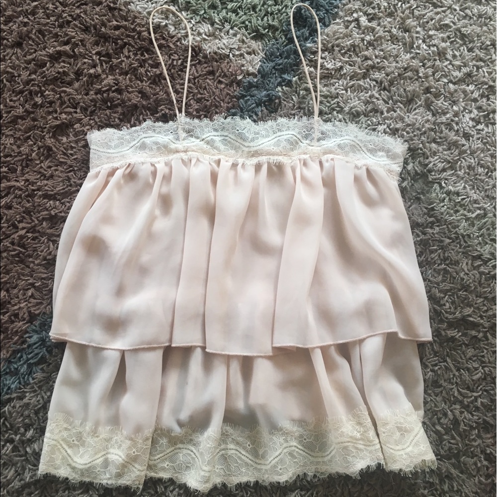 Bar III Sheer Blouse